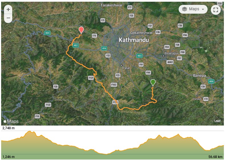 The 2024 MTR 50 KM Manjushree Trail Race 2024